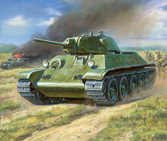 WWII Soviet Tank T-3476