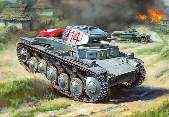 WWII German Panzer II