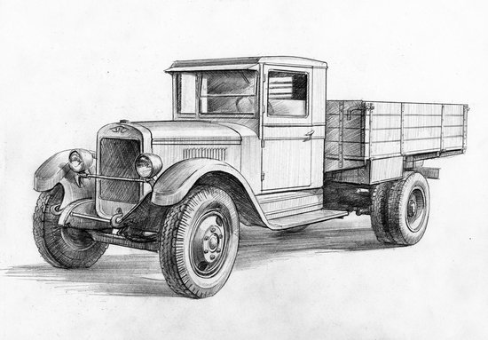 WWII Soviet Truck ZIS-5