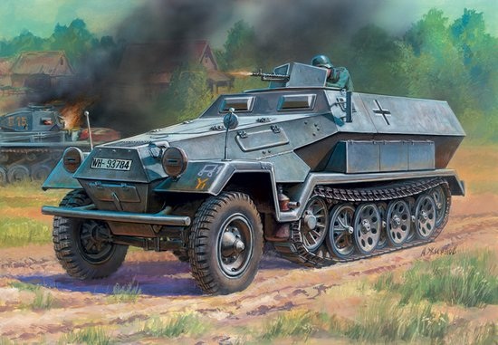 WWII German Sd.Kfz.251-1 Ausf.B