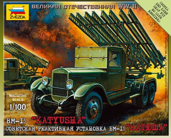 WWII Soviet Rocket Launcher Katyusha