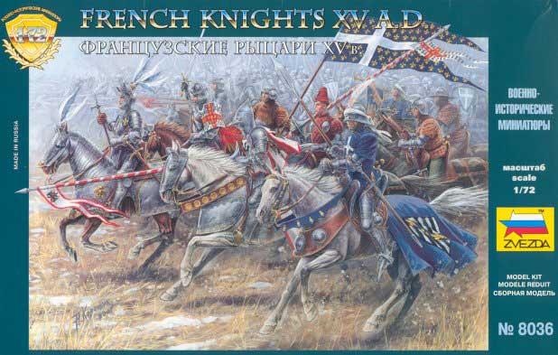 Medieval Heavy French Knights, 15th Century