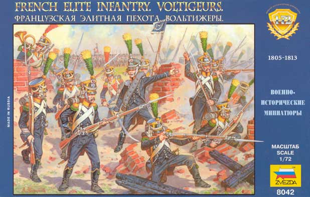 Napoleonic French Voltigeurs Elite Infantry 1805-13