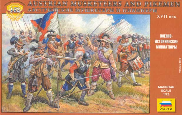 Austrian Musketeers & Pikemen - Reissue