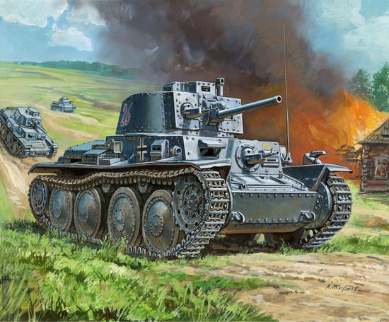 WWII German 38t Tank