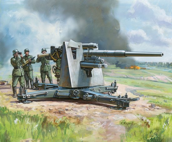 WWII German 88mm Flak 36