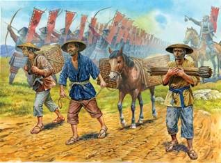 Peasants w/Ammo Supply ~Snap Kit