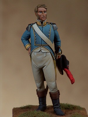 Capità infanteria de linia, Regiment Ultonia, Espanya 1808