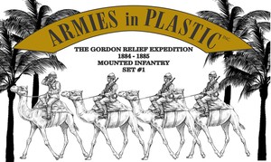 Gordon Relief Expedition 1884-85 Camel Infantry Set 1