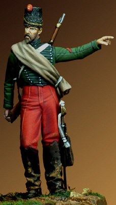 Cazador a caballo, 2º rgto., Francia 1870