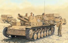 Bison II Tank w5cm sIG 33 Sfl on Pzkpfw II Chassis