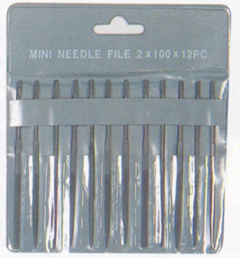 4 inch Mini Files with Vinyl Pouch (12pc)
