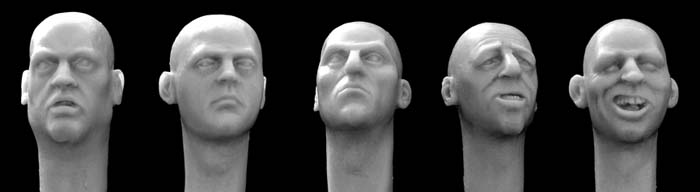 Bald Replacement Heads #2