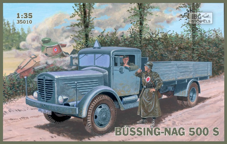 Bussing-Nag 500S Stake Body Truck