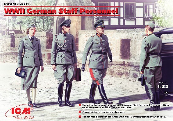WWII German Staff Personnel 