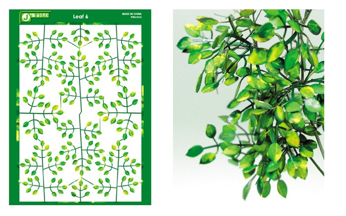Multi-Scale Typical Leaf 6 (Colored Paper)