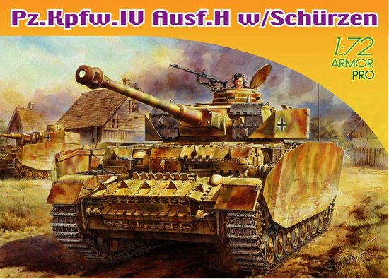 WWII German Pz. Kpfw.IV Ausf. H