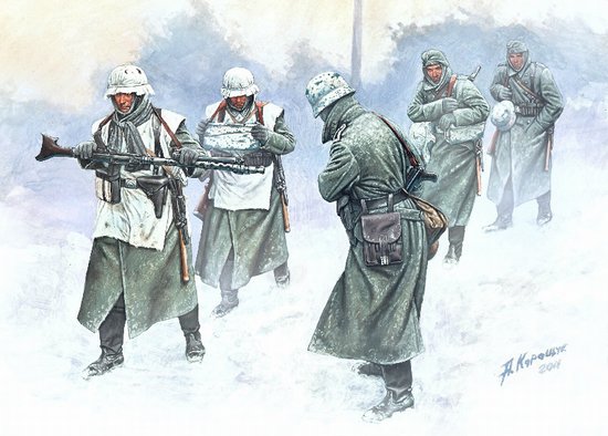 Cold Wind - WWII German Infantry