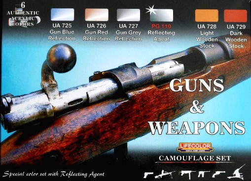 Guns & Weapons Acrylic Set