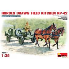 WWII KP42 Soviet Horse Drawn Field Kitchen