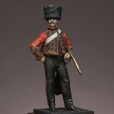 Sergeant of the mounted chasseur of the guard 1805