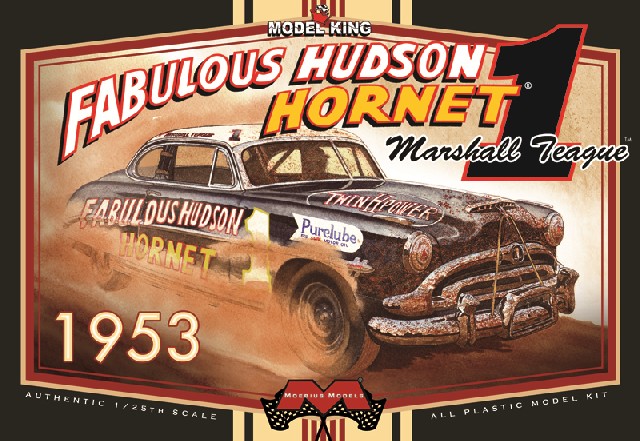 Marshall Teague's 1953 Fabulous Hudson Hornet Stock Car (Ltd Prod)