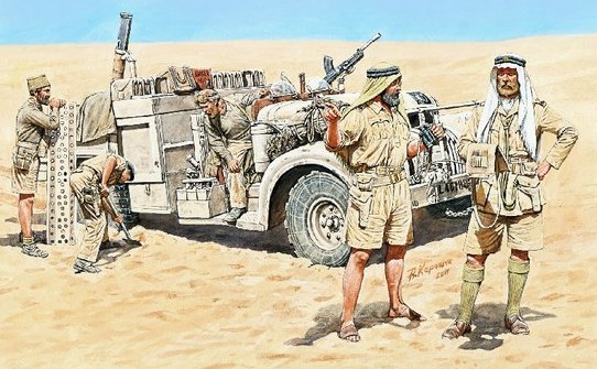 WWII Long Range Desert Group - LRDG
