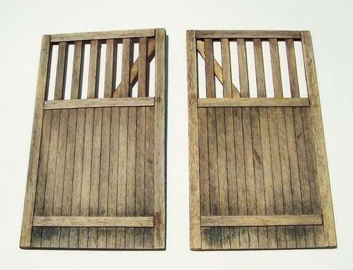 Wooden Gate - Flat