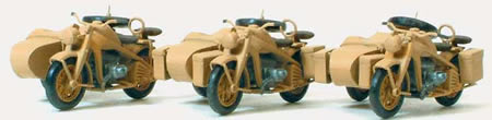 German Reich Motorcycles w/Sidecars 1939-45