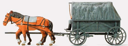 German Reich Horse Drawn Field Wagon Replacement Type 1939-45