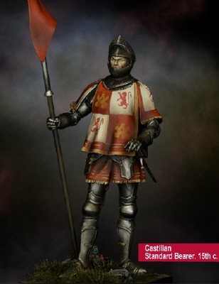 Middle Ages: Castilian Standard Bearer 15th c.