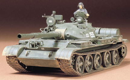 WWII Russian T62A Tank