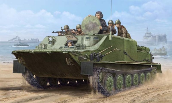 Russian BTR50PK Amphibious Armored Personnel Carrier - APC
