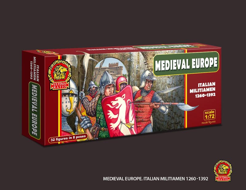 Italian Militiamen 1260-1392 Medieval Europe 