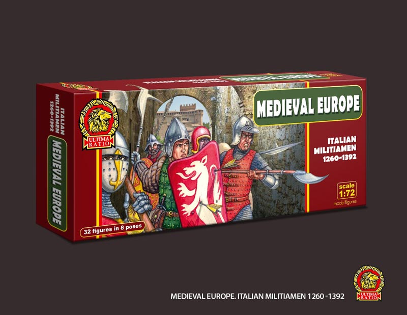 Italian Militiamen 1260-1392 Medieval Europe