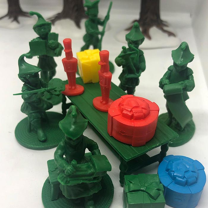 North Pole Set 2: Mrs. Claus and the Elves