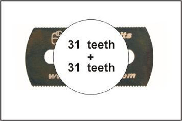 Smooth Saw (Both Sides) 5 Pieces