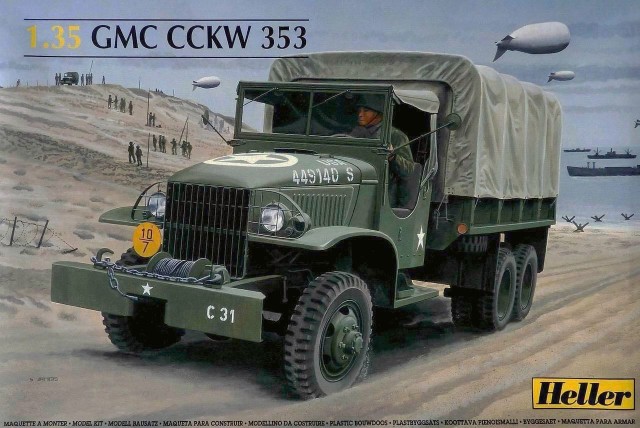 GMC CCKW 353 Canvas Covered Truck