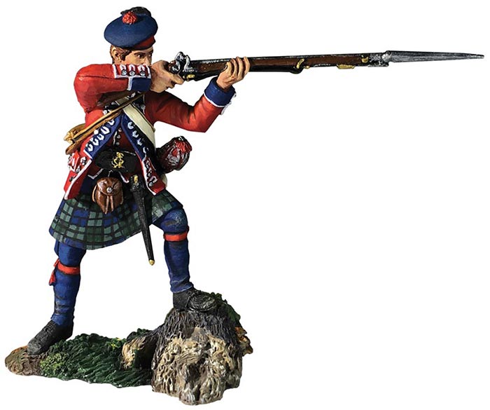 Clash of Empires: 42nd Royal Highland Regiment Battalion Coy Standing Firing No. 2 1760-63