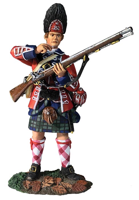 Clash of Empires: 42nd Royal Highland Regiment Grenadier Standing Tearing Cartridge 1760-63