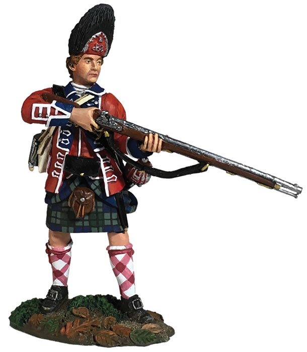 Clash of Empires: 42nd Royal Highland Regiment Grenadier Standing Alert 1760-63