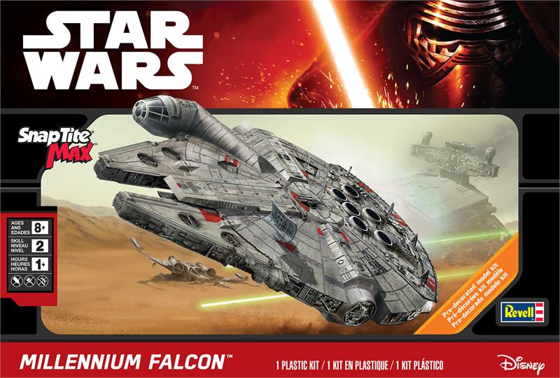 Star Wars The Force Awakens: Millennium Falcon (Snap Max)