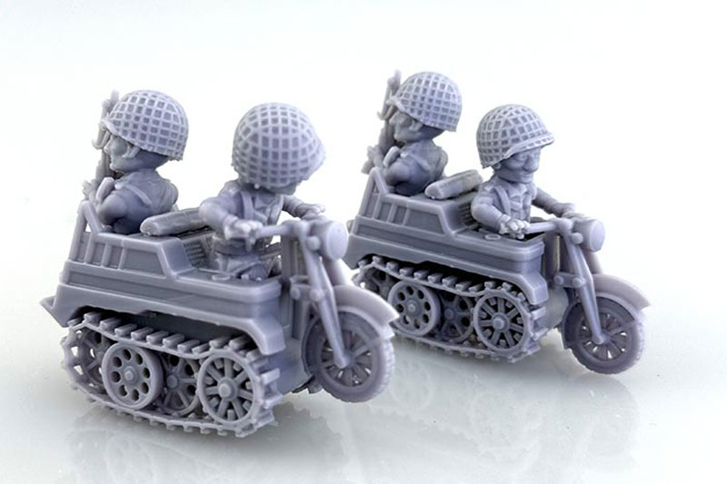 Toonkreig American Airborne Kettenkrad