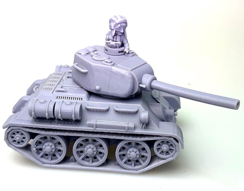 ToonKreig Russian T-34/85 w/Spider Wheels