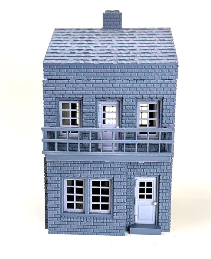 ToonKrieg ToonTown Row House #2 w/2nd Floor Balcony