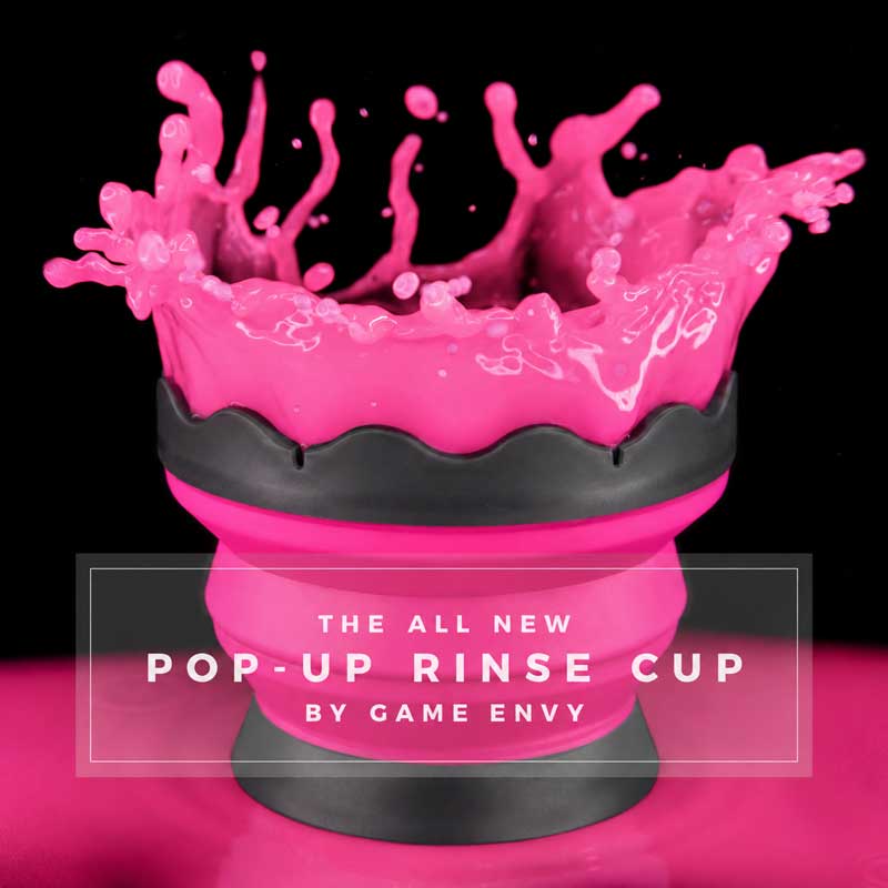 Game Envy: Pop-Up Rinse Cup V2 - Pink Version