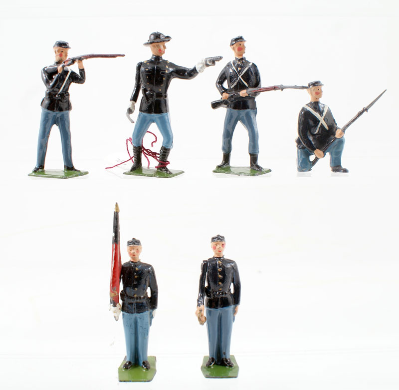 Britains Recast ACW Union Infantry