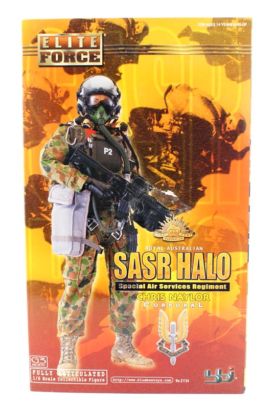 Blue Box Elite Force SASR Halo #21134 12 Inch Action Figure NIB 1 Available OOP