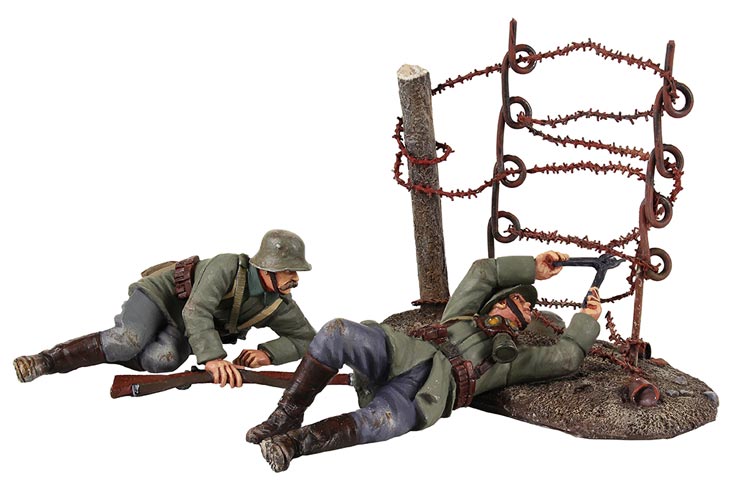 WWI German Infantry 1916-18 Wire Cutting Party