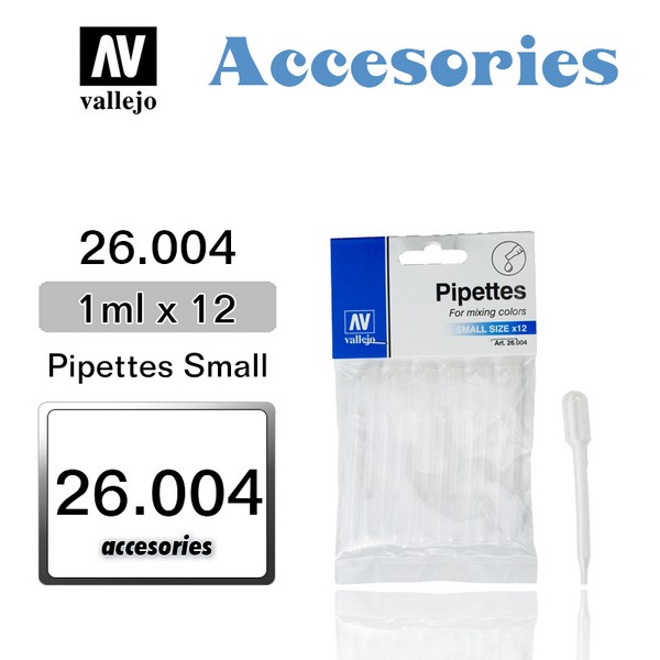 PIPETTES Small x 12